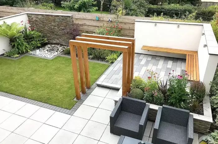 Types of villa landscaping