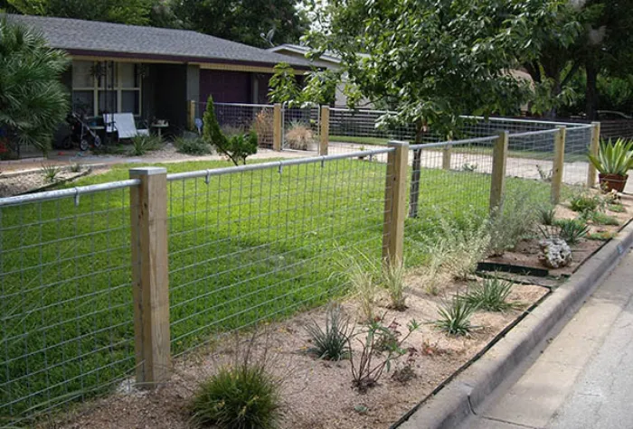 توری فلزی برای باغ ویلا