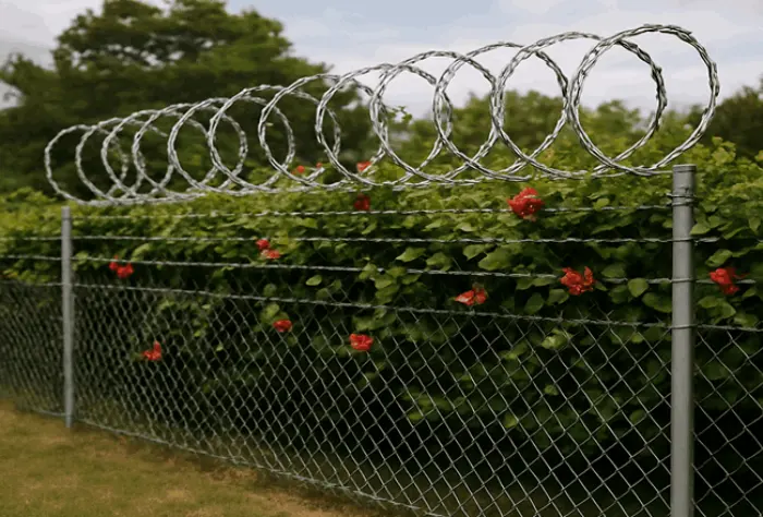 بهترین سیم خاردار برای باغ